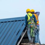 two roofing contractors